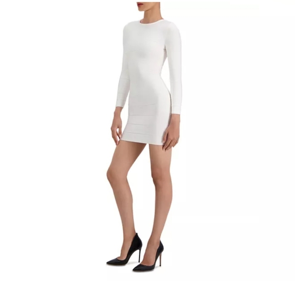 Herve Ledger Icon Mini Sheath Bandage Dress NWT - Picture 8 of 12